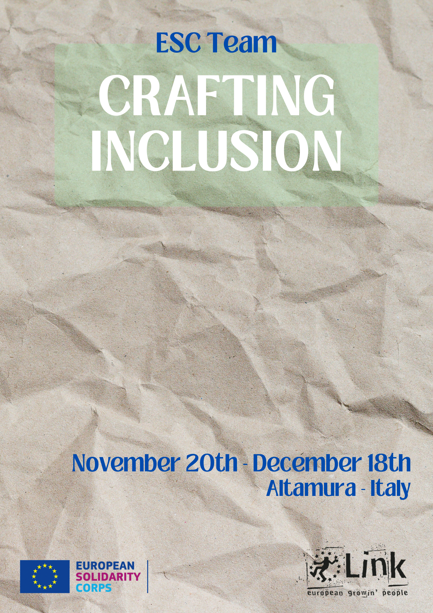 cover CRAFTING INCLUSION