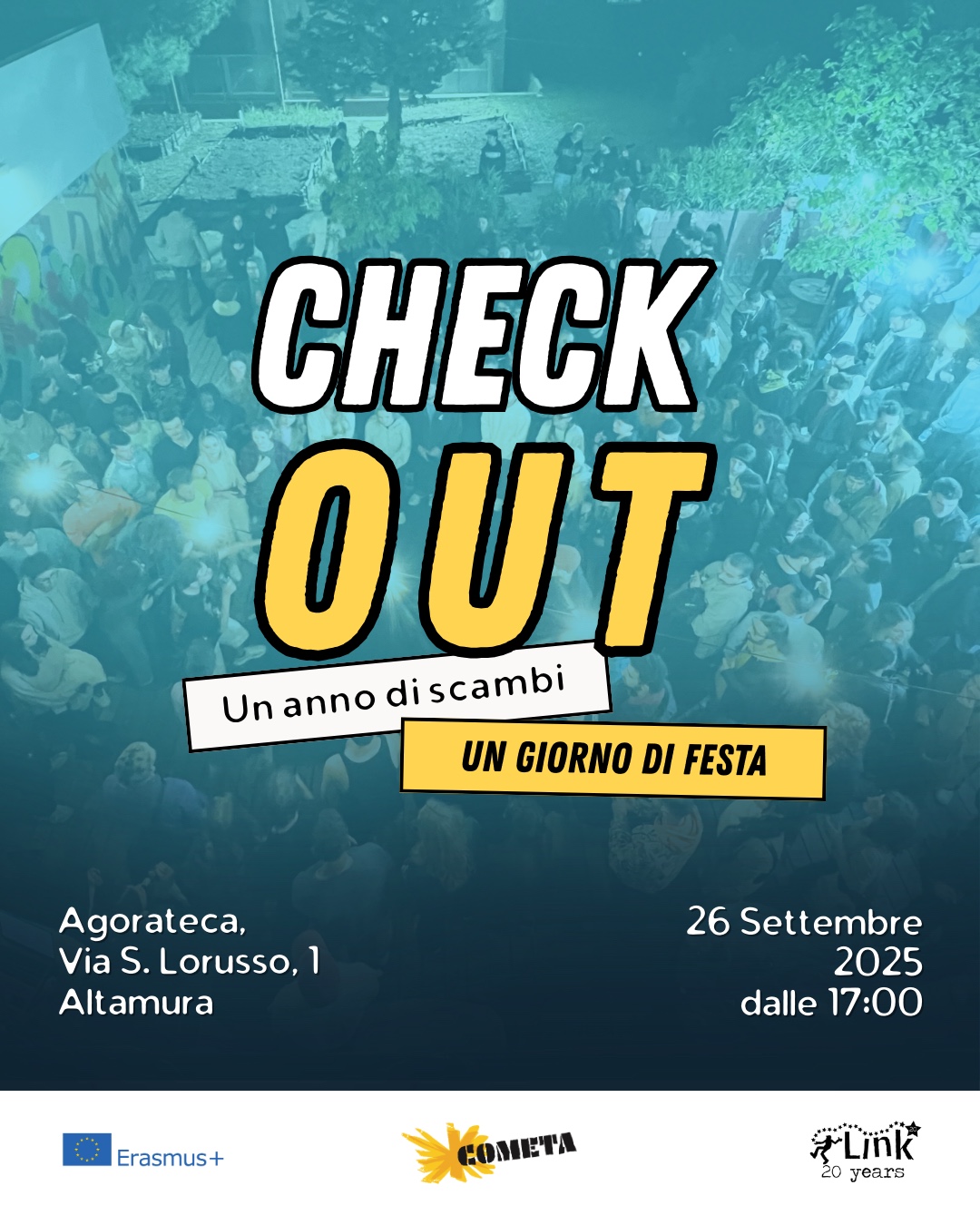 check out